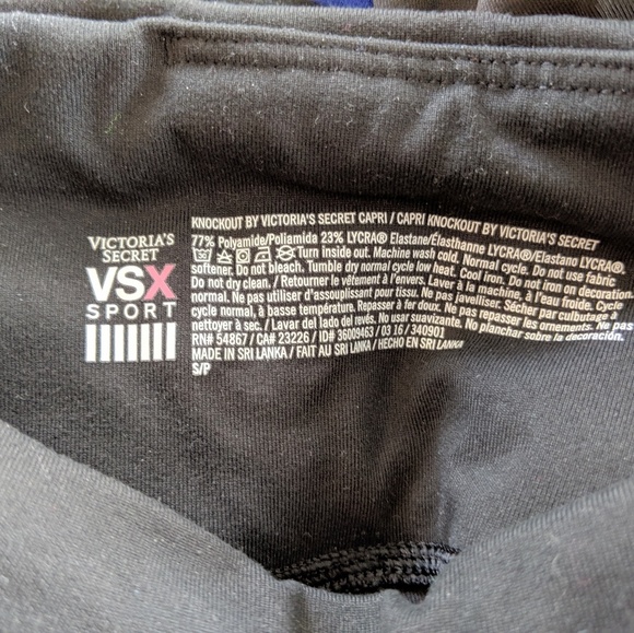 SALE NWOT Victoria's Secret × Sport Capri Leggings - Picture 6 of 6